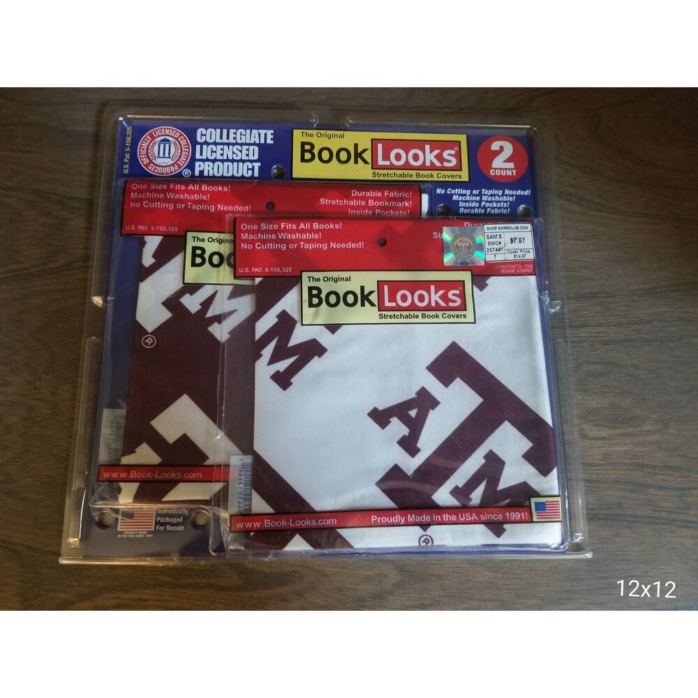 Collegiate Licensed Product Texas A&M Book Looks Book Covers